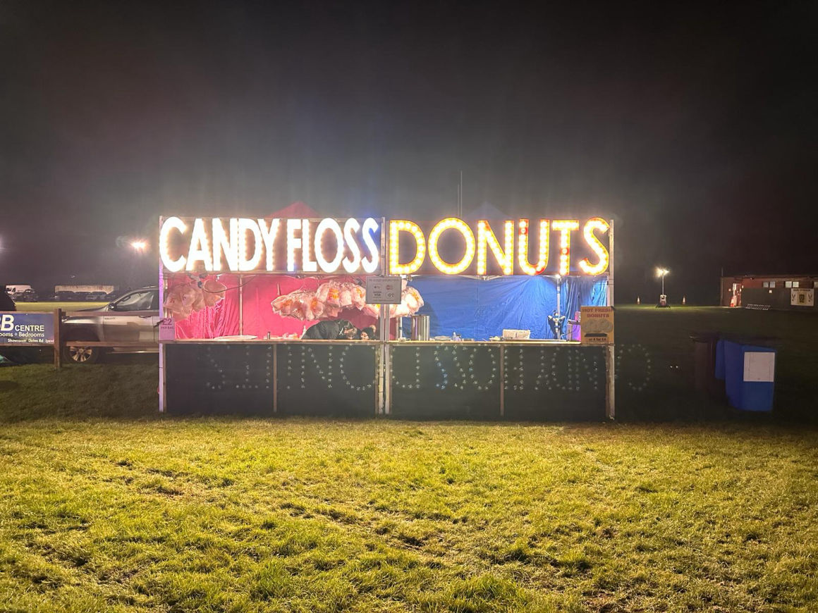 Candy floss & donut stall Essex